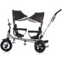 Tricicleta gemeni Chipolino 2Play obsidian silver - 4