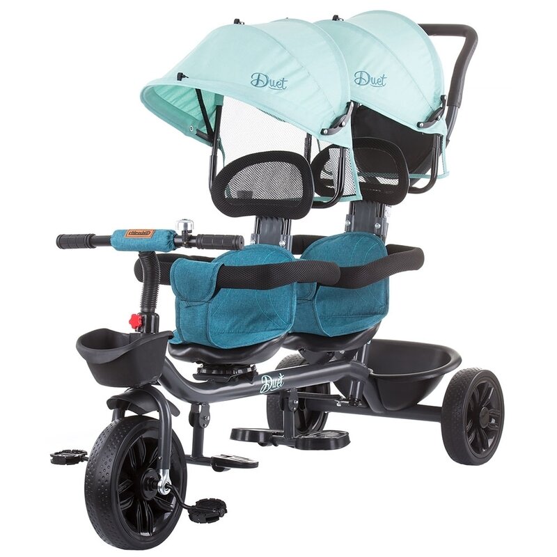 Chipolino - tricicleta gemeni duet mint