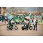 Tricicleta copii, Lorelli, JAGUAR EVA Wheels, Red & Black - 8
