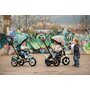 Tricicleta copii, Lorelli, JAGUAR EVA Wheels, Red & Black - 10