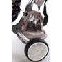 Tricicleta Little Tiger Mecanism de pedalare libera, Control al directiei, Scaun reversibil, Bej, Resigilata - 4