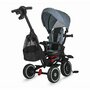 Tricicleta multifunctionala pliabila, Coccolle, Vispo Urban Grey, Resigilata - 11