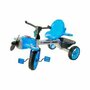 Tricicleta pentru copii, cu elice, lumina si muzica, albastru - 1