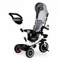 Tricicleta copii, Ecotoys, cu scaun rotativ, control parental, Gri - 4