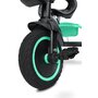 Tricicleta copii, Toyz, Embo Mecanism de pedalare libera, Turcoaz - 5