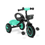 Tricicleta copii, Toyz, Embo Mecanism de pedalare libera, Turcoaz - 15