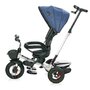 Tricicleta copii, Lorelli, Zippy Air, control parental, 12-36 luni, Sapphire - 3