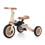 Tricicleta, Petite&Mars, Turbo, 5 in 1, Multifunctionala, Vehicul de impins, Bicicleta, Cu maner detasabil, Roti din cauciuc, Pana la 25 kg, 1.5-5 ani, Bej - 4