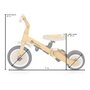 Tricicleta, Petite&Mars, Turbo, 5 in 1, Multifunctionala, Vehicul de impins, Bicicleta cu/fara pedale, Cu maner de ghidaj, Detasabil, Roti din cauciuc, Pana la 25 kg, 1.5-5 ani, Bej - 19
