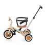 Tricicleta, Petite&Mars, Turbo, 5 in 1, Multifunctionala, Vehicul de impins, Bicicleta, Cu maner detasabil, Roti din cauciuc, Pana la 25 kg, 1.5-5 ani, Bej - 5