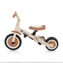 Tricicleta, Petite&Mars, Turbo, 5 in 1, Multifunctionala, Vehicul de impins, Bicicleta, Cu maner detasabil, Roti din cauciuc, Pana la 25 kg, 1.5-5 ani, Bej - 14