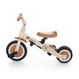 Tricicleta, Petite&Mars, Turbo Plus, 5 in 1, Multifunctionala, Vehicul de impins, Bicicleta cu/fara pedale, Cu maner de ghidaj, Detasabil, Roti din cauciuc, Capotina pentru soare, Pana la 25 kg, 1.5-5 ani, Bej - 15