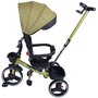Tricicleta copii, Kids Carepliabila Impera kaki, scaun rotativ, copertina de soare, maner pentru parinti - 2