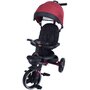 Tricicleta copii, Kids Carepliabila Impera rosu, scaun rotativ, copertina de soare, maner pentru parinti - 1