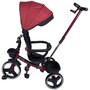 Tricicleta copii, Kids Carepliabila Impera rosu, scaun rotativ, copertina de soare, maner pentru parinti - 2