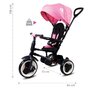 Tricicleta pliabila Sun Baby 013 Qplay Rito - Pink - 9