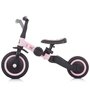 Tricicleta si bicicleta Chipolino Smarty 2 in 1 light pink - 6