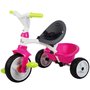 Tricicleta copii, Smoby, Baby Driver Comfort Mecanism de pedalare libera, Suport picioare, Control al directiei, Roz - 4