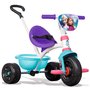 Tricicleta copii, Smoby, Be Fun Mecanism de pedalare libera, Control al directiei Disney Frozen, Albastru - 2