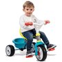 Tricicleta copii, Smoby, Be Move Comfort Mecanism de pedalare libera, Suport picioare, Control al directiei, Albastru - 5