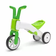 Tricicleta copii, Chillafish, Bunzi, 2 in 1, Transformabila in bicicleta fara pedale, Cu sa reglabila, Cu mic compartiment in sa, 1.9 Kg, Pentru 1 - 3 ani, Lime