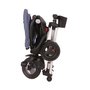 Tricicleta ultrapliabila Qplay Nova Rubber albastru inchis - 5