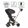 Tricicleta ultrapliabila Qplay Nova Gold Air LE - 9