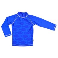 Swimpy - Tricou de baie Fish blue , protectie UV , marime 110-116