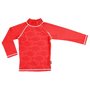 Swimpy - Tricou de baie Fish red , protectie UV , marime 122-128 - 2
