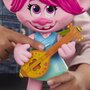 Hasbro - Figurina interactiva Poppy Pop To Rock , Trolls , Muzicala, Multicolor - 5