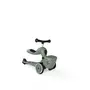 Trotineta copii cu sezut, suport jucarie, transformabila 2in1, HighwayKick 1 Lifestyle Greenlines, 1-5 ani, pana la 50 kg, Scoot  Ride - 2