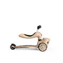 Trotineta copii cu sezut, suport jucarie, transformabila 2in1, HighwayKick 1 Lifestyle Leopard, 1-5 ani, pana la 50 kg, Scoot  Ride - 2