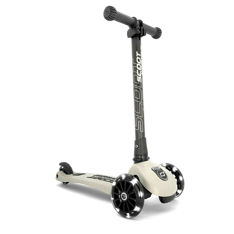 Scoot and ride - trotineta highwaykick 3 ash pliabila, cu roti luminoase