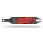 Trotineta copii, Soke, Evo, Include bratara si stickere, Rotire ghidon 360 grade, Sistem de franare Flex Fender, Pana la 100 kg, Conform cu EN14619, Red - 6