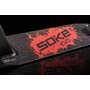 Trotineta copii, Soke, Evo, Include bratara si stickere, Rotire ghidon 360 grade, Sistem de franare Flex Fender, Pana la 100 kg, Conform cu EN14619, Red - 14
