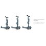 Trotineta copii cu sezut, transformabila 2in1, HighwayKick 1 Kiwi, 1-5 ani, pana la 50 kg, Scoot  Ride - 14