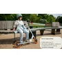 Trotineta, Lionelo, Luca, Pentru copii sau adulti, Ultrapliabila, Pana la 100 Kg, Conform cu standardul european de securitate EN14619, Roz - 26