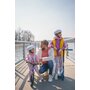Trotineta, Lionelo, Whizz, Pentru Acrobatii, Rulmenti ABEC-9, Sistemul de compresie IHC 9, 20 - 100 kg, Conform cu standardul european de securitate EN14619, Galben/Negru - 28