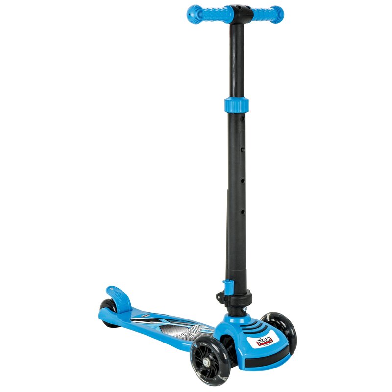 Pilsan - Trotineta Power Scooter Pliabila, Albastru