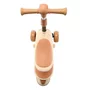 Lorelli - Trotineta pentru copii, Trio, 3 Ani+, roti cu leduri, Beige - 5