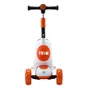 Lorelli - Trotineta pentru copii, Trio, 3 Ani+, roti cu leduri, Orange - 4