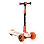 Lorelli - Trotineta pentru copii, Trio, 3 Ani+, roti cu leduri, Orange - 7