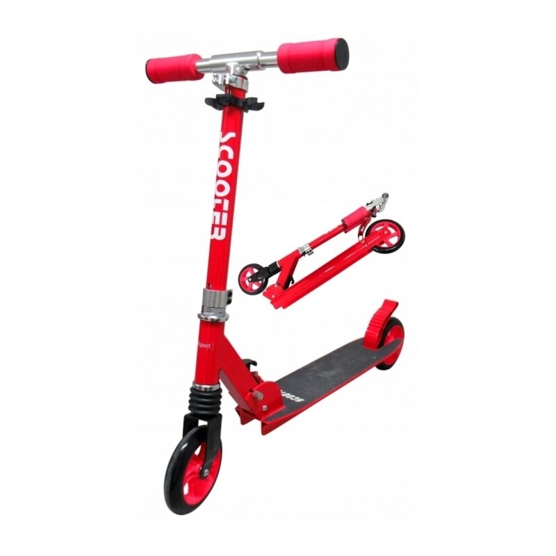 R-sport - trotineta h5 pliabila, rosu
