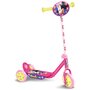 Trotineta, Stamp, Minnie Mouse, Cu 3 roti, Pana la 20 kg, Cu platforma antiderapanta, Cadru din otel, Roti din PVC, Ghidon reglabil, 2-4 ani, Pink - 1