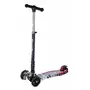 Trotineta copii, Free2Move Zik Zak cu lumini LED pentru baietei, Pliabila si compacta, Platforma antiderapanta, Ghidon reglabil, Rulmenti ABEC-7, Varsta 3 - 6 ani, Black - 2