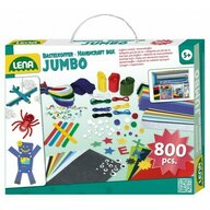 Lena - Trusa creatii handmade Jumbo Blue  cu 800 accesorii incluse