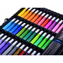 Trusa de colorat compartimentata, 150 de elemente, creioane colorate, aquarele, creioane cerate, accesorii, Jokomisiada, ZA3889 - 2