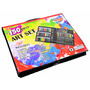Trusa de colorat compartimentata, 150 de elemente, creioane colorate, aquarele, creioane cerate, accesorii, Jokomisiada, ZA3889 - 7