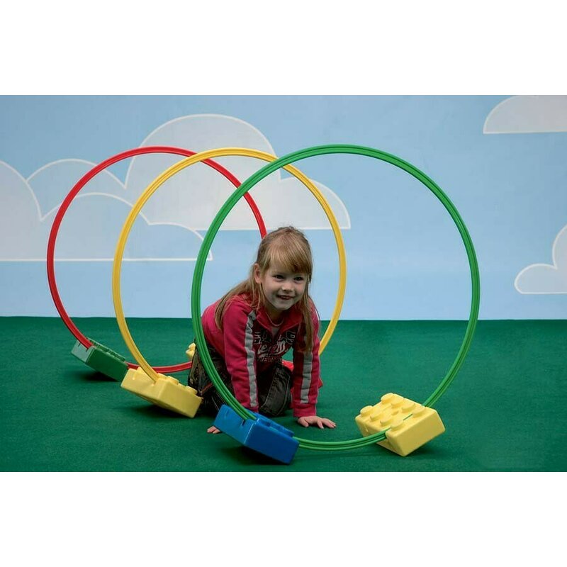 Active play - jucarie motrica tunel de motricitate hoops
