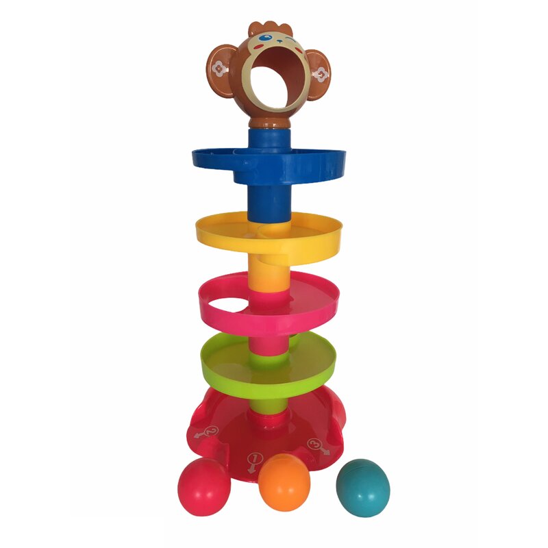 Lorelli - circuit cu bile turn, multicolor